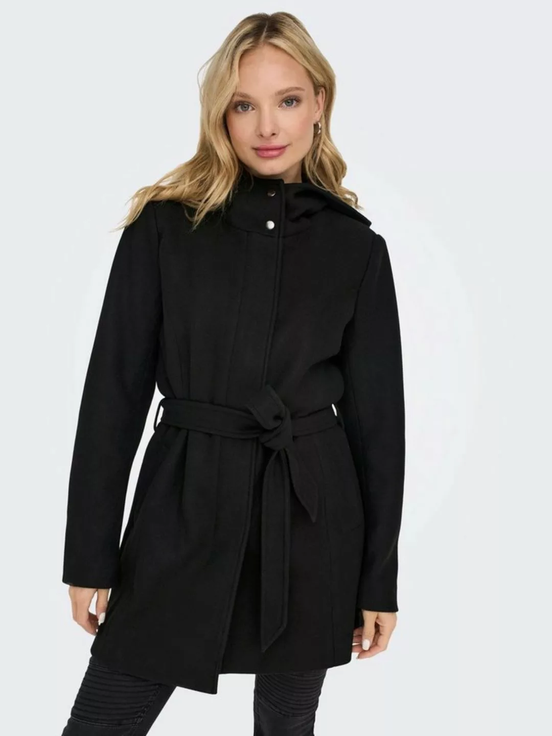 ONLY Kurzmantel ONLEMMA HOODED BELT COAT OTW günstig online kaufen