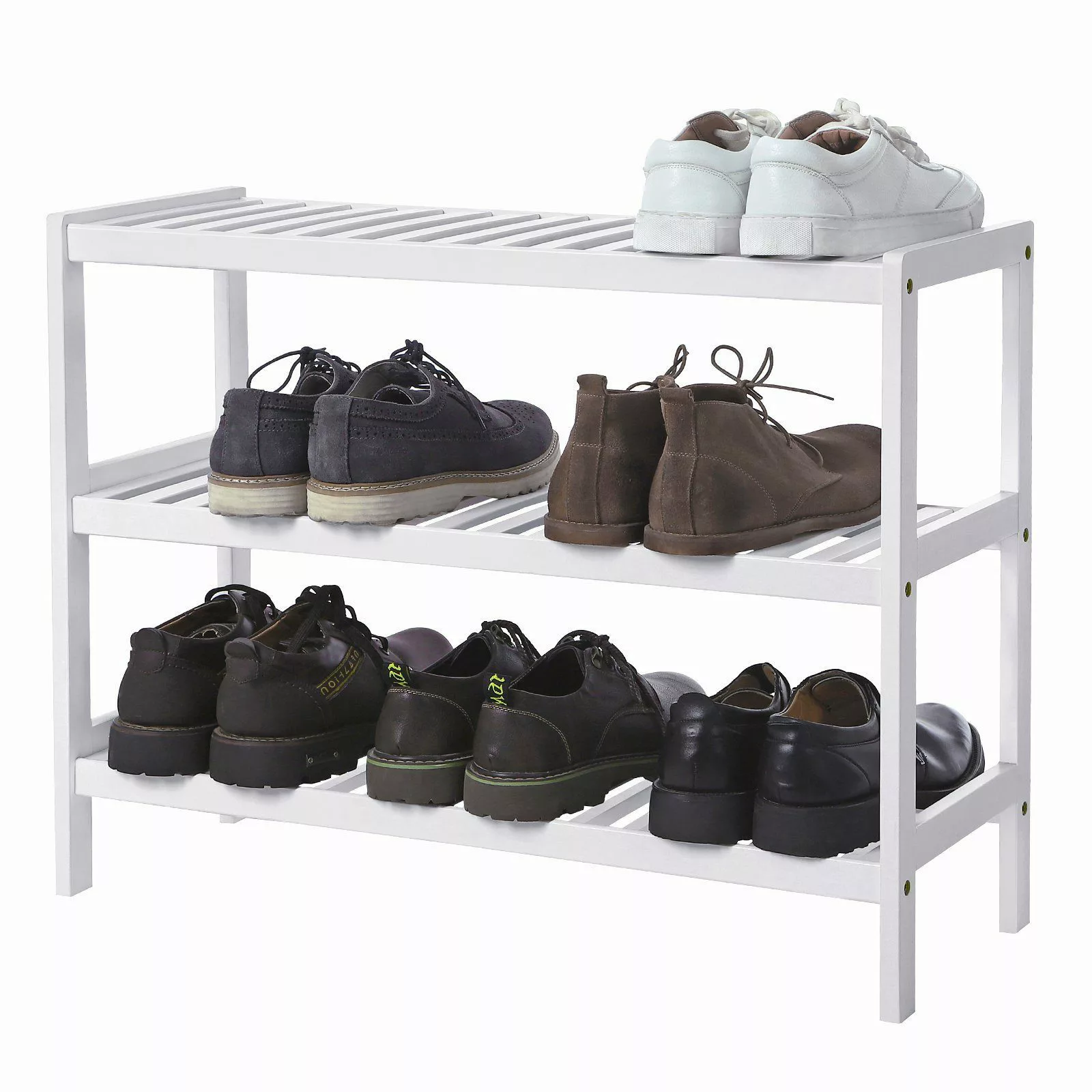 SONGMICS Schuhregal Schuhschrank, Bambus Standregal mit günstig online kaufen