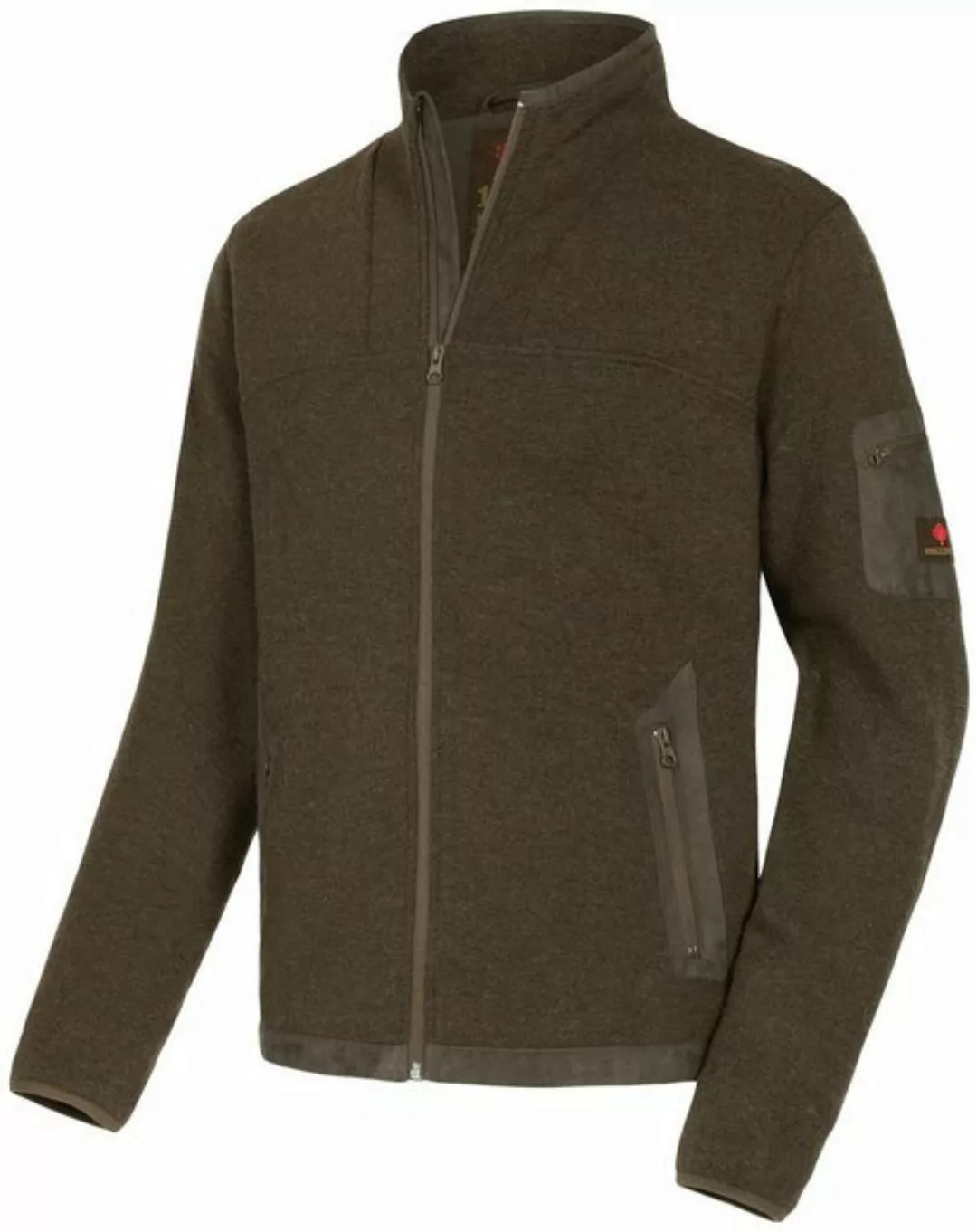 Hallyard Outdoorjacke Strickjacke "Alberta" Jagdjacke Wolljacke wasserabwei günstig online kaufen