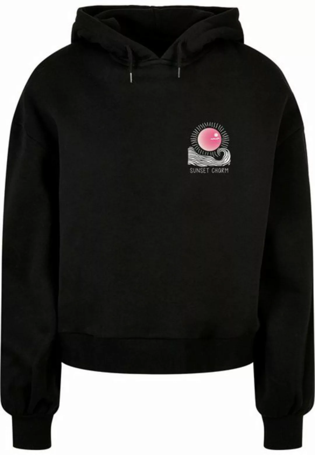 Merchcode Kapuzenpullover "Merchcode Ladies Sunset Charm Oversized Hoody" günstig online kaufen