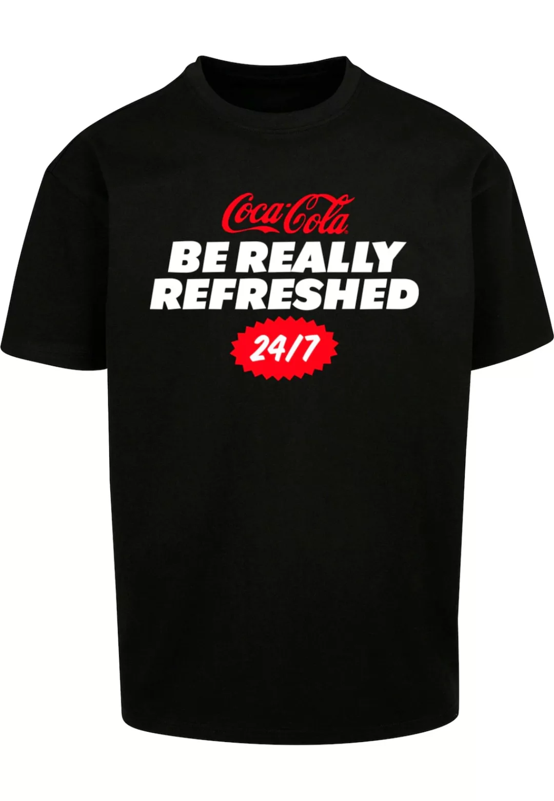 Merchcode T-Shirt "Merchcode Coca Cola Refreshed Oversize Tee", (1 tlg.) günstig online kaufen