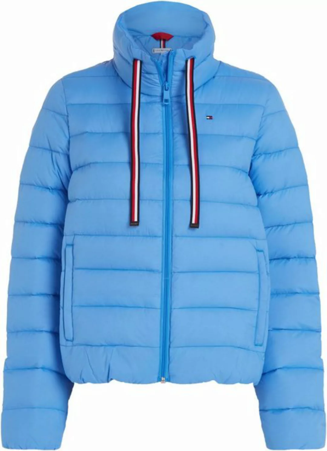 Tommy Hilfiger Kurzjacke PACKABLE LW DOWN GS JACKET mit gestreiftem Kordelz günstig online kaufen