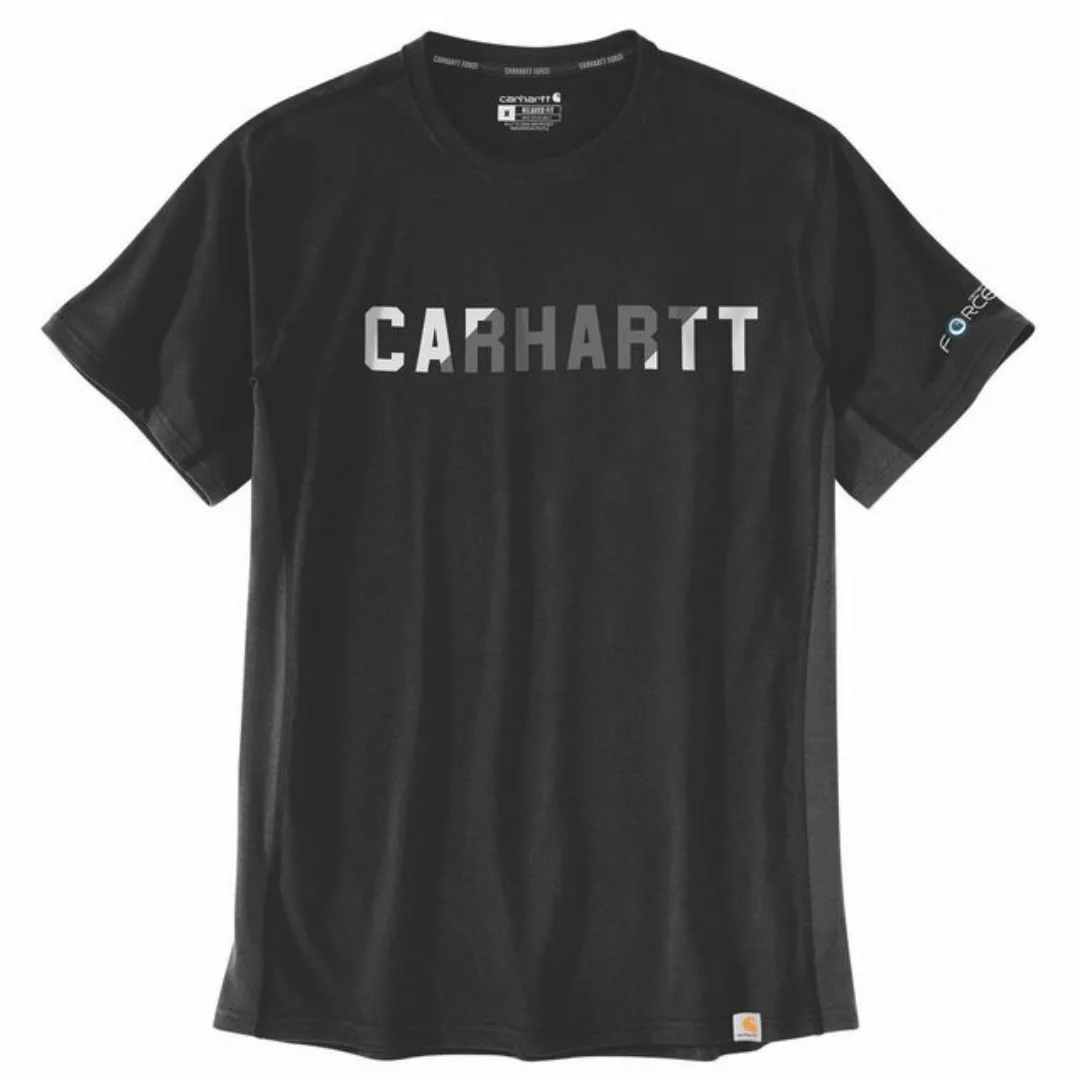 Carhartt T-Shirt Carhartt FORCE FLEX BLOCK LOGO T-SHIRTS S/S 105203 (1-tlg) günstig online kaufen