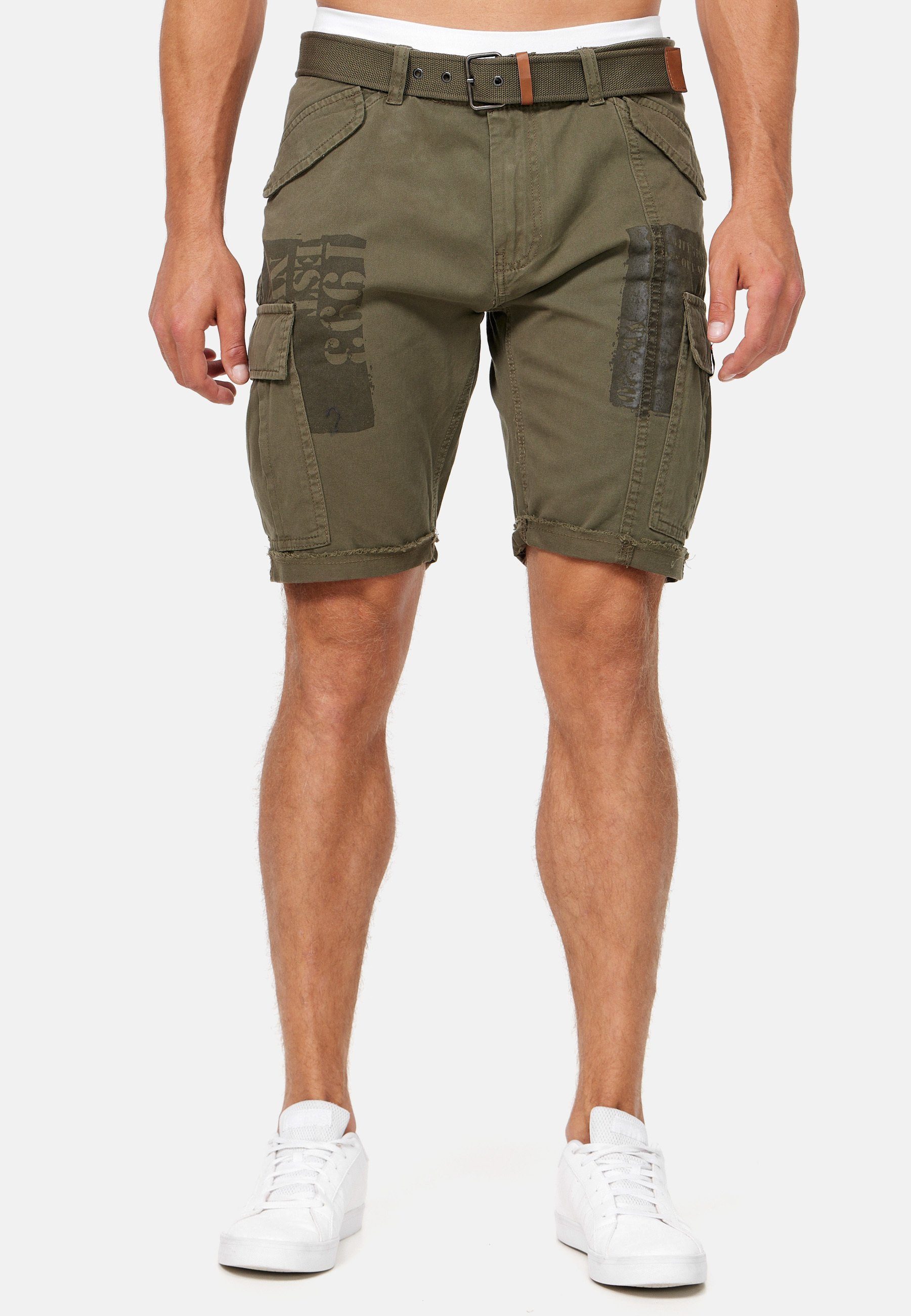Indicode Cargoshorts Jaramillo aus 100 % günstig online kaufen