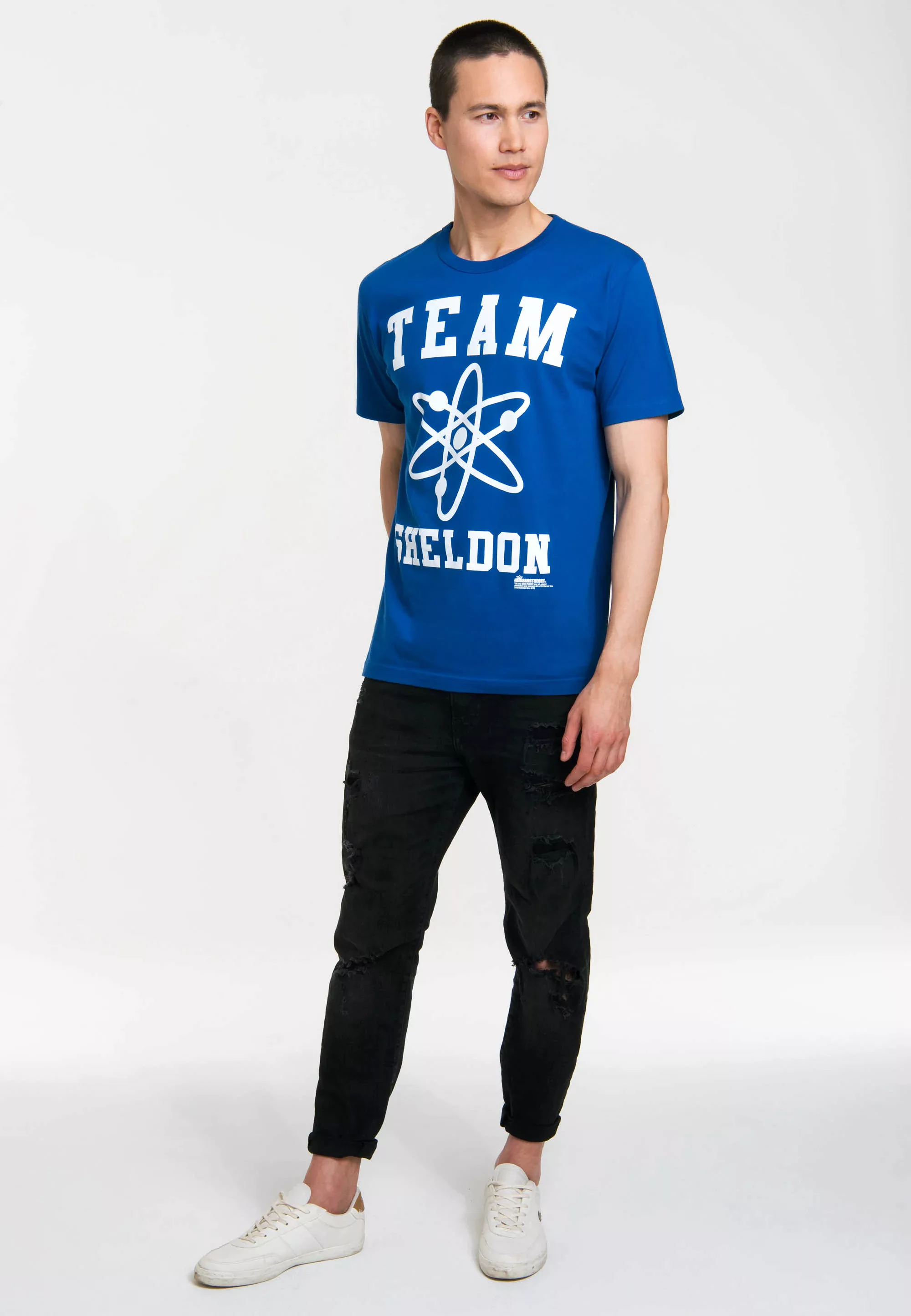 LOGOSHIRT T-Shirt "Team Sheldon" günstig online kaufen