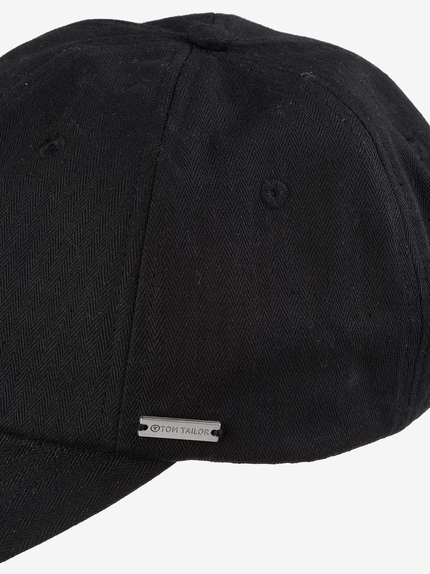 TOM TAILOR Baseball Cap, (1 St.), mit dezenter Fischgrätenstruktur günstig online kaufen