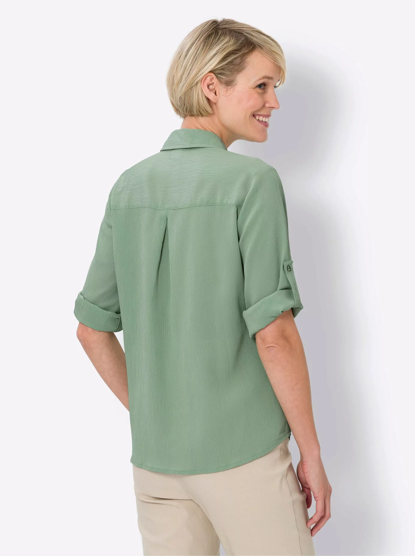 Classic Basics Crepebluse günstig online kaufen