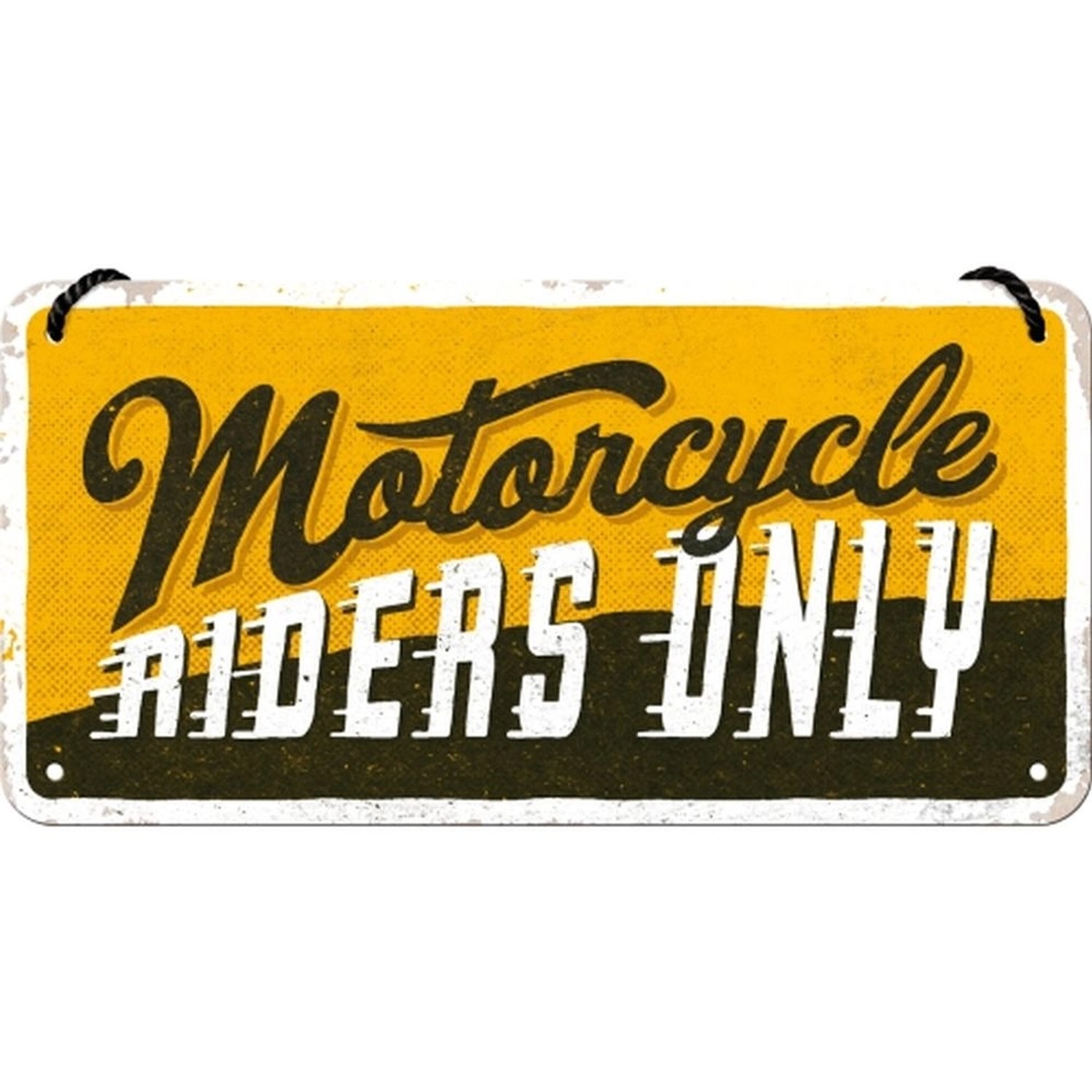 Nostalgic-Art Hängeschild Motorcycle Riders Only günstig online kaufen