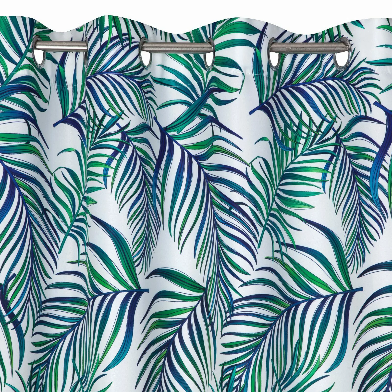 Design91 Vorhang Vorhänge mit Dschungel Muster günstig online kaufen