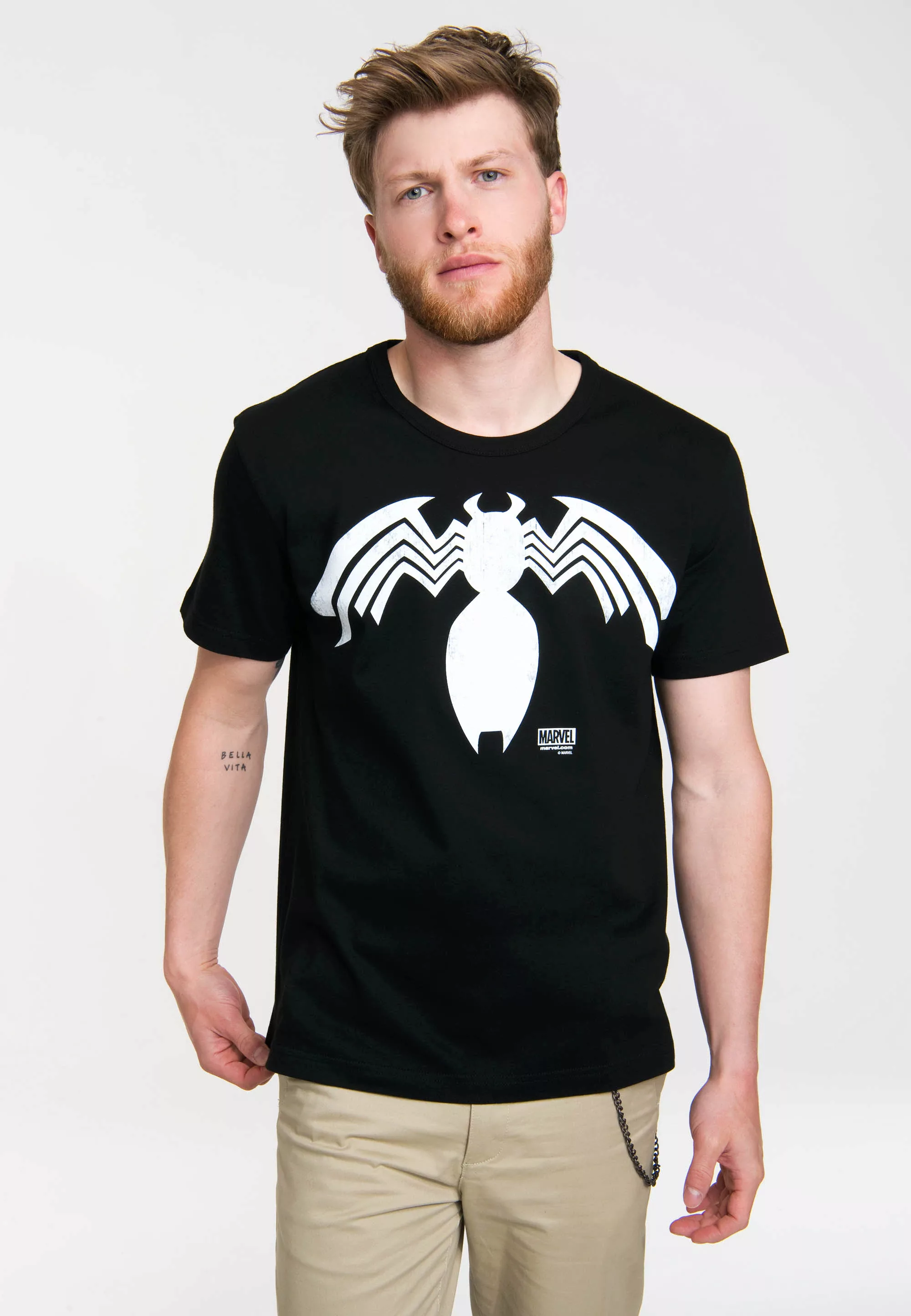 LOGOSHIRT T-Shirt "Venom", mit coolem Front-Print günstig online kaufen