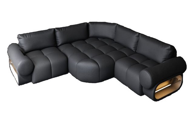 Sofa Dreams Ecksofa Leder Eckcouch Modern Couch Ledersofa Caivano L Form ku günstig online kaufen