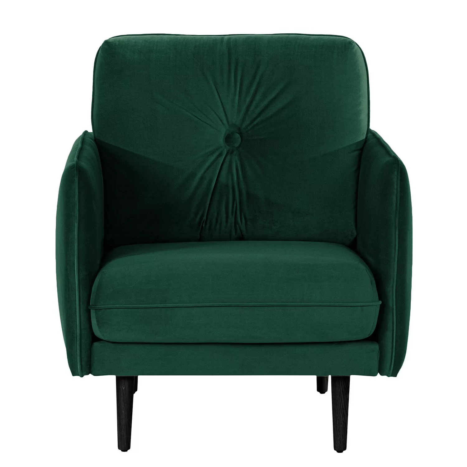 home24 Norrwood Sessel Pigna II Antikgrün Samt 83x86x94 cm (BxHxT) günstig online kaufen