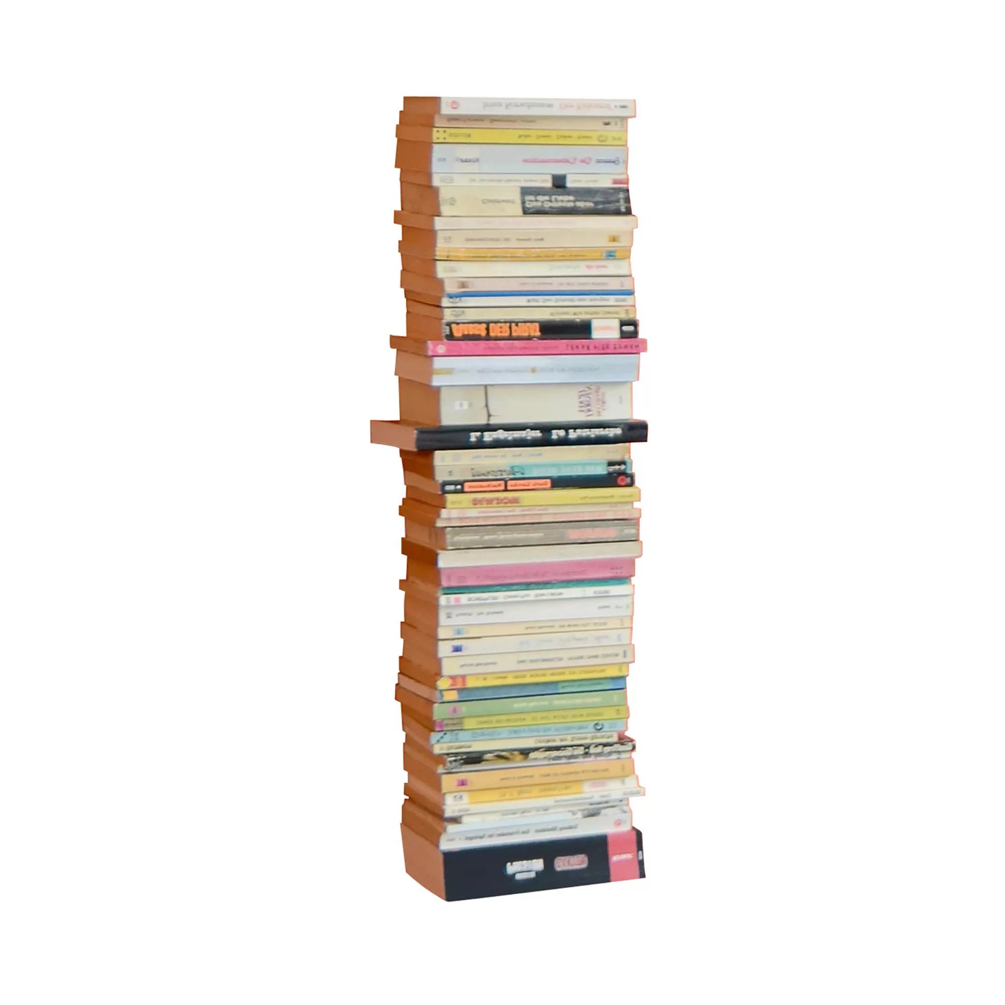 Radius - Booksbaum Wandregal klein - weiß/BxHxT 15x90x15,5cm/5 Fächer günstig online kaufen