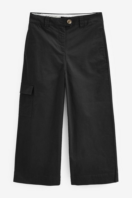 Next Chinohose Verkürzte Chinohose im Utility-Stil mit Baumwolle (1-tlg) günstig online kaufen