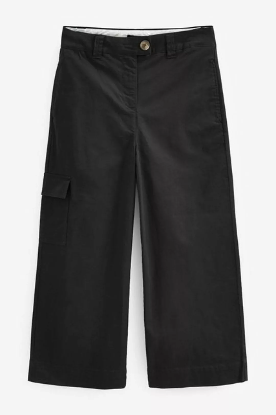 Next Chinohose Verkürzte Chinohose im Utility-Stil mit Baumwolle (1-tlg) günstig online kaufen