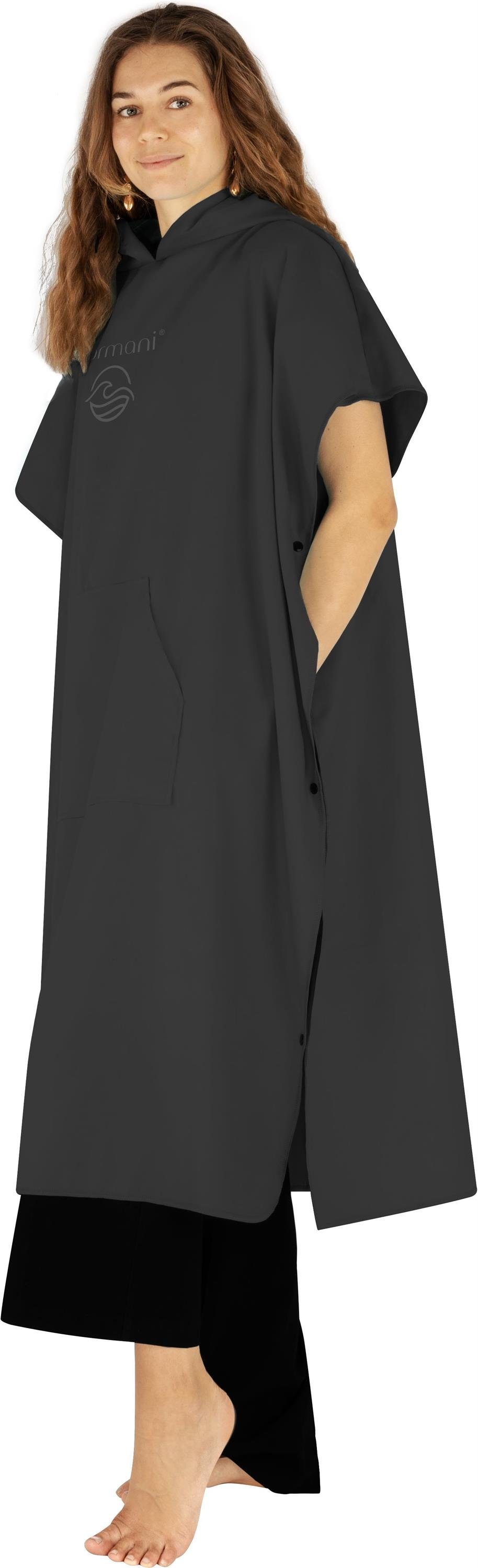 normani Badeponcho Damen Mikrofaser Badeponcho Nosara, günstig online kaufen