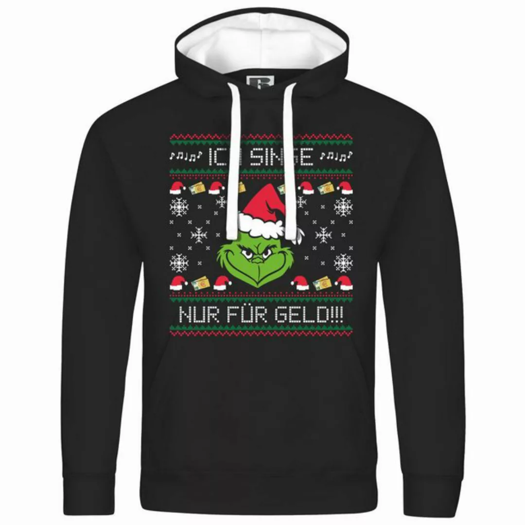 deinshirt Kapuzenpullover Herren Kapuzenpullover Ich singe nur für Geld Mit günstig online kaufen