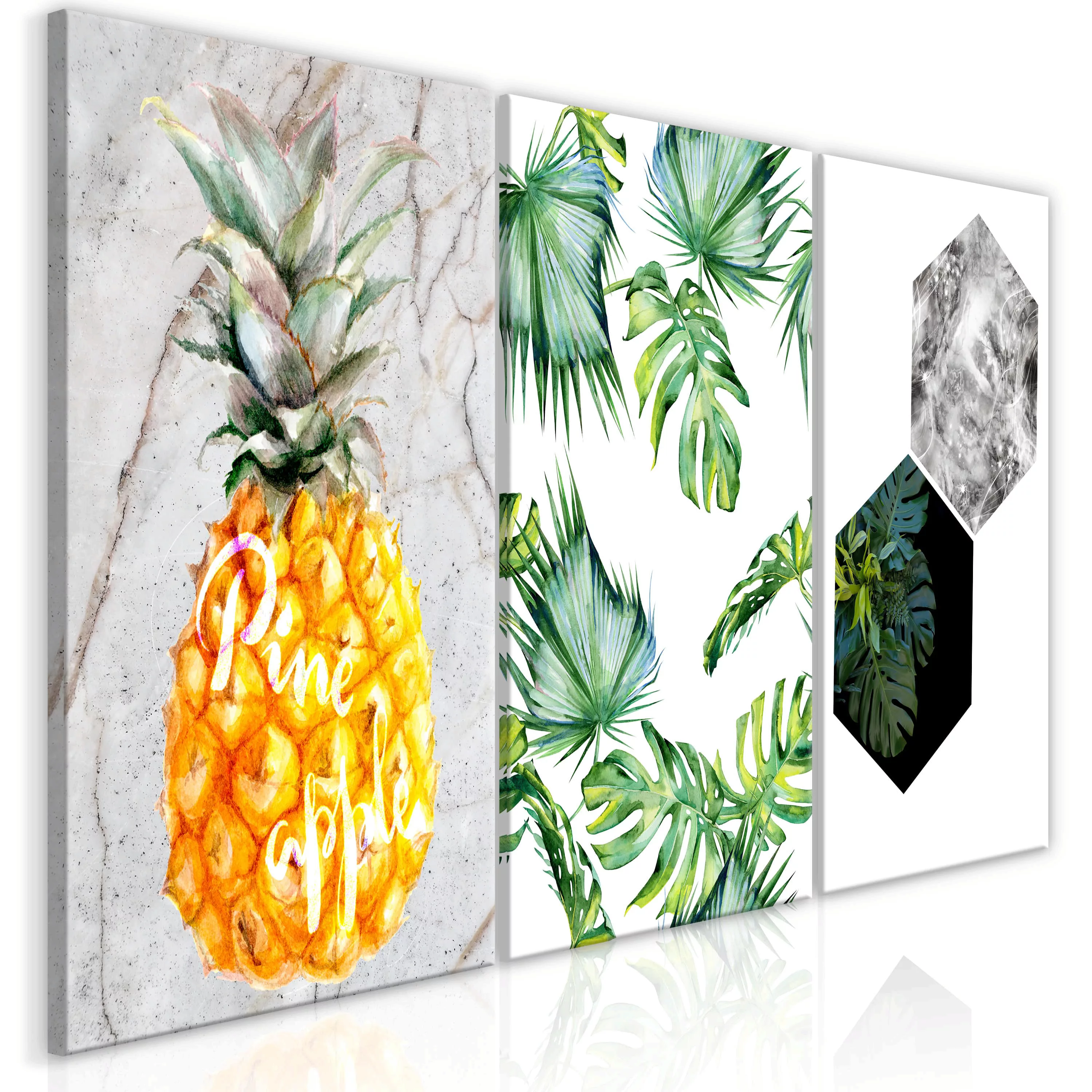 Wandbild - Hot Tropics (3 Parts) günstig online kaufen