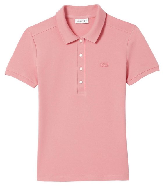 Lacoste Poloshirt Damen Poloshirt Slim Fit Kurzarm (1-tlg) günstig online kaufen