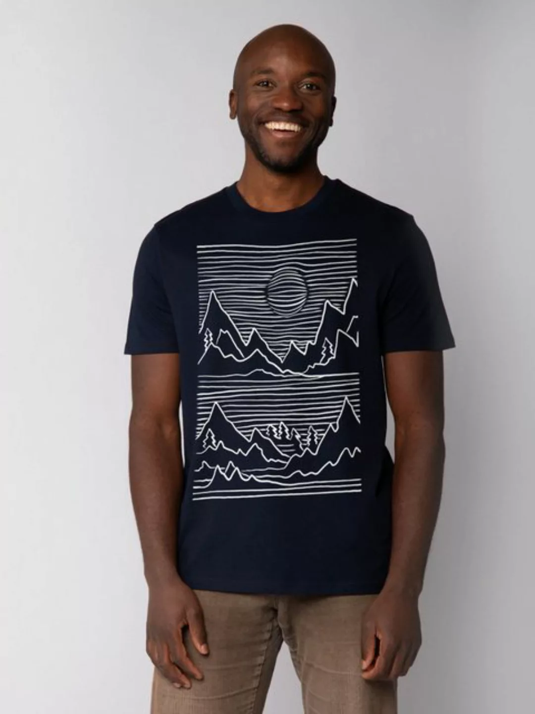 wat? Apparel Print-Shirt Mountains (1-tlg) günstig online kaufen