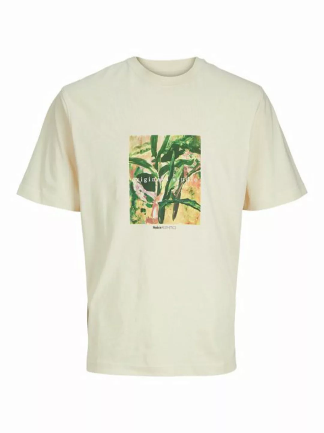 Jack & Jones Kurzarmshirt JORROXBURY PAINTING TEE SS CREW NEC günstig online kaufen