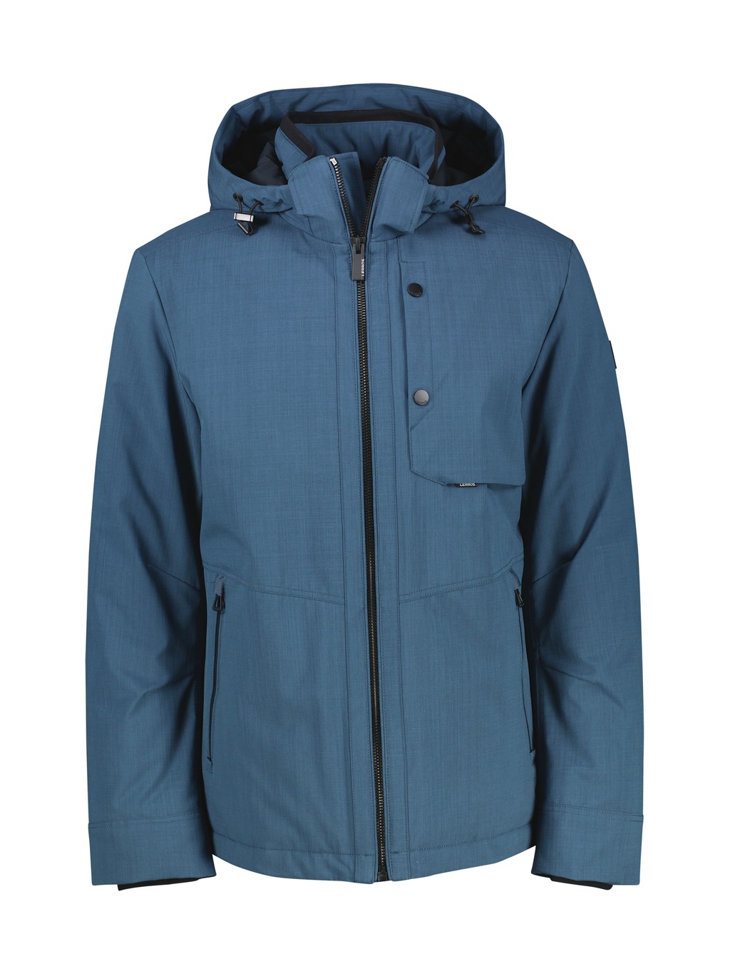 LERROS Blouson "LERROS Herren Struktur-Blouson in Übergrößen", mit Kapuze, günstig online kaufen
