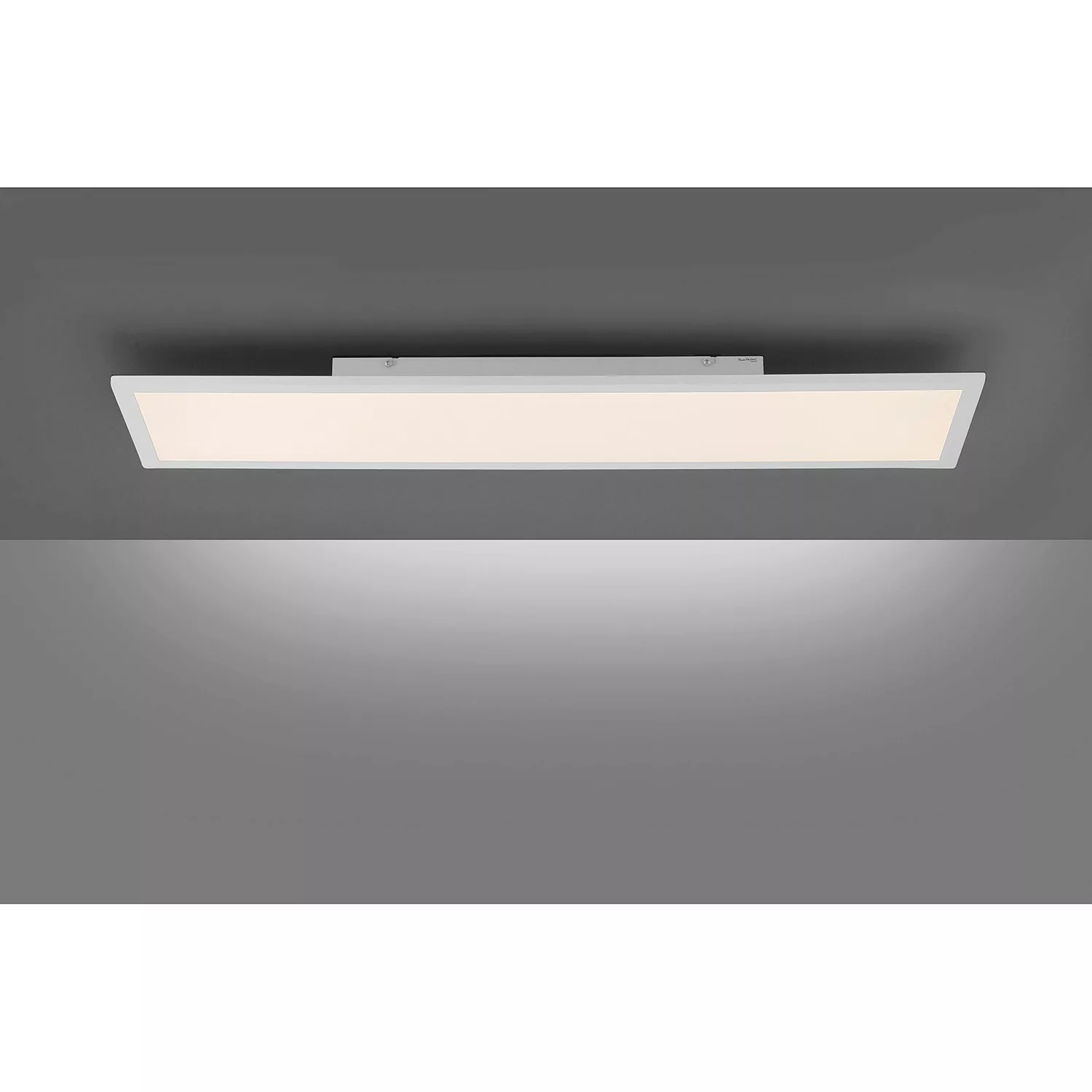 Just Light. LED-Deckenleuchte Fleet 100 cm x 25 cm Weiß günstig online kaufen