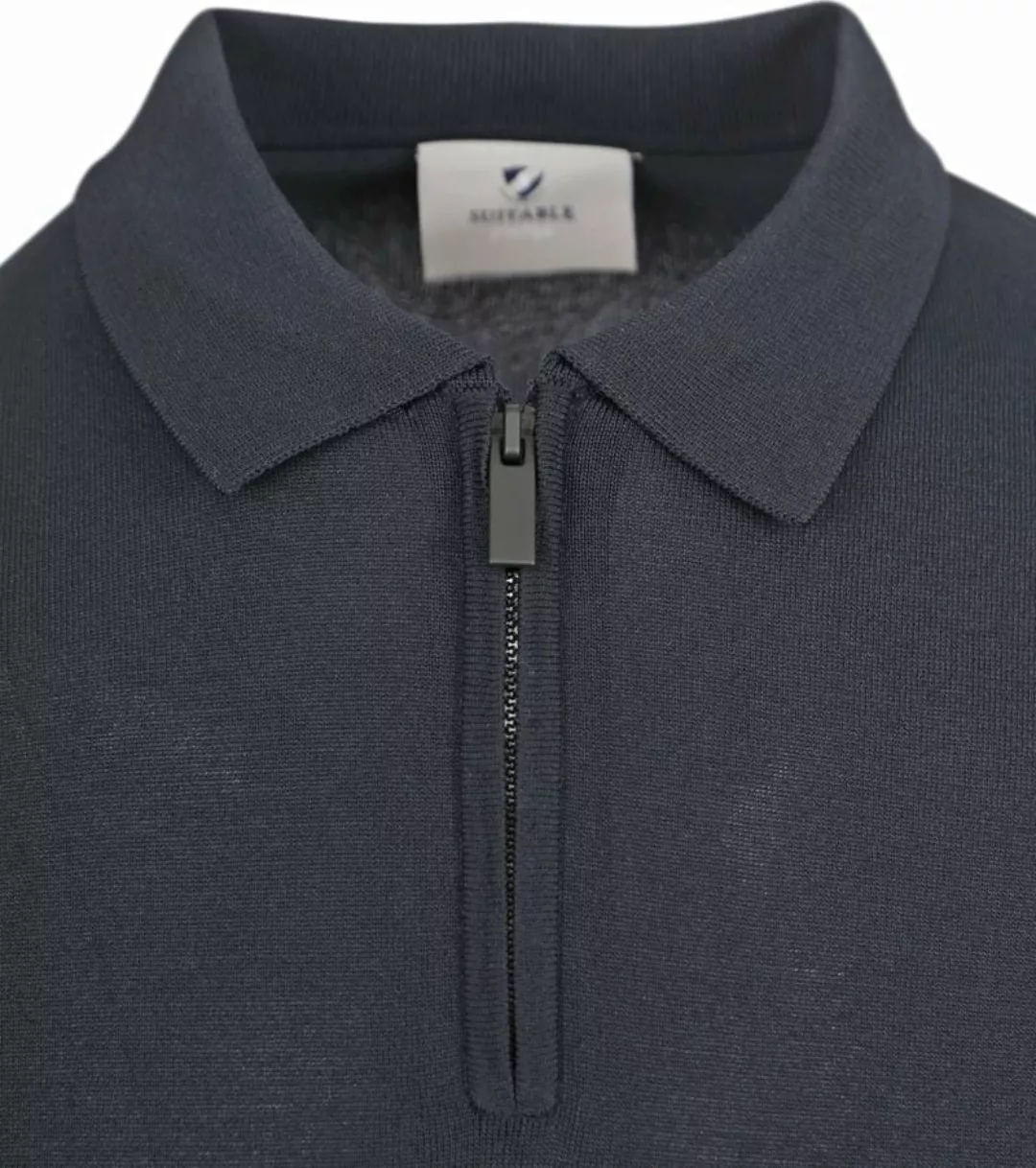 Suitable Cool Dry Knit Poloshirt Navy - Größe L günstig online kaufen