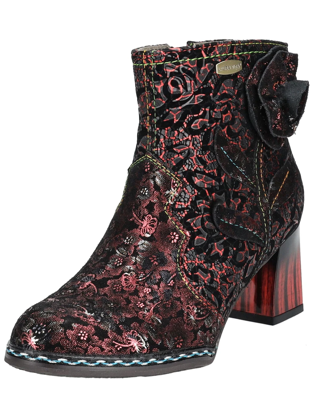 LAURA VITA Stiefelette "LAURA VITA Stiefelette Leder/Textil" günstig online kaufen