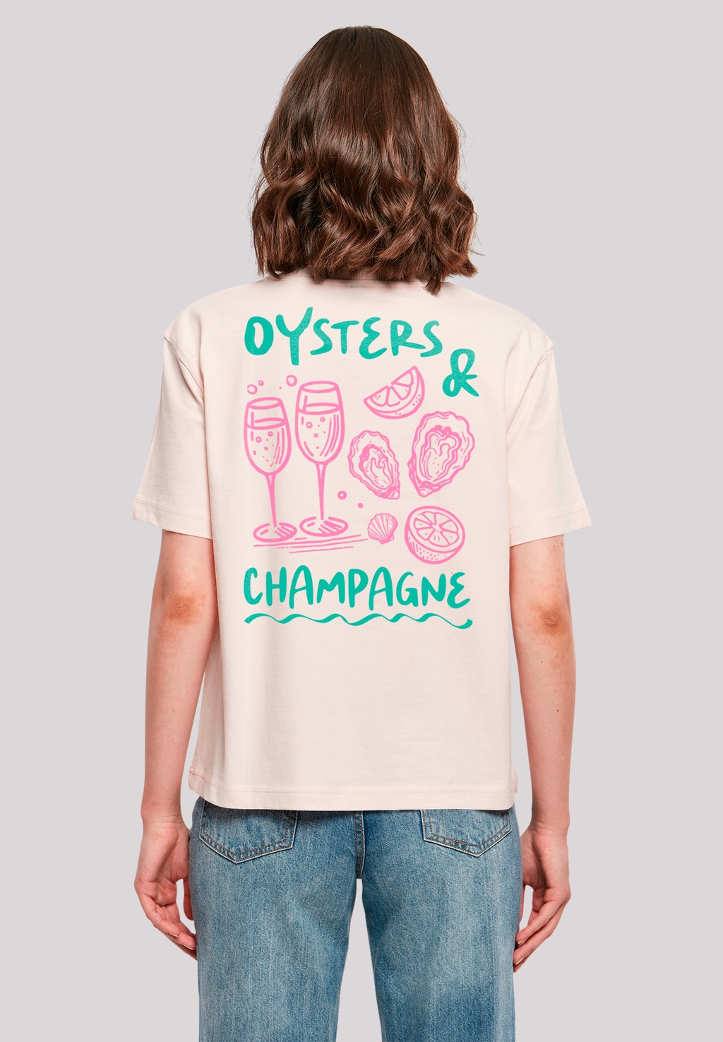 F4NT4STIC T-Shirt "Oysters And Champagne", Premium Qualität günstig online kaufen
