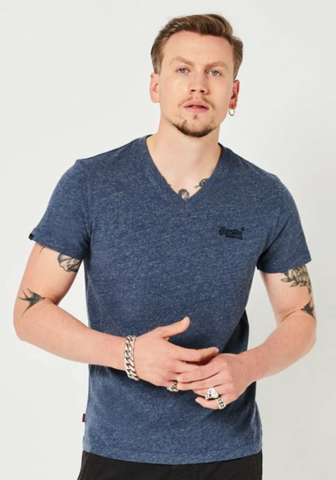 Superdry V-Shirt VINTAGE LOGO EMB VEE günstig online kaufen