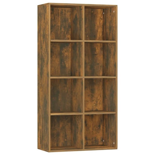 vidaXL Bücherregal BücherregalSideboard Räuchereiche 6630130 cm Spanplatte günstig online kaufen