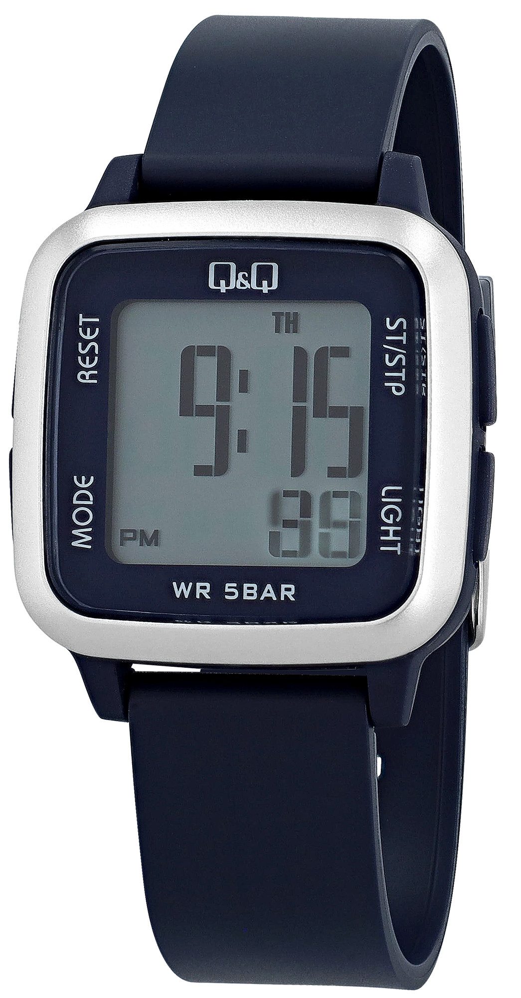 Q&Q Quarzuhr G02A Digital, Kunststoff, Silikonarmband, günstig online kaufen