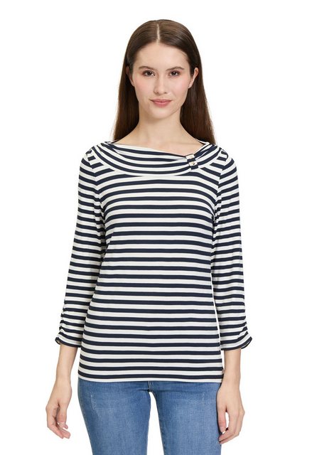 Betty Barclay 3/4-Arm-Shirt Betty Barclay Basic Shirt mit U-Boot-Ausschnitt günstig online kaufen