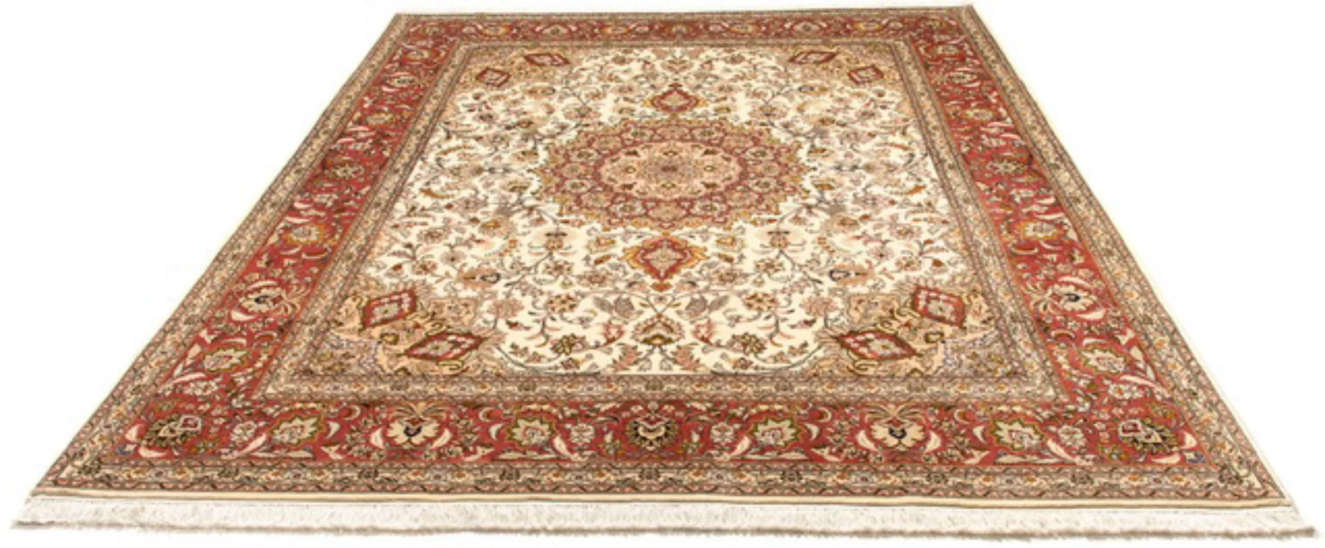 morgenland Orientteppich »Perser - Täbriz - Royal - 250 x 198 cm - beige«, günstig online kaufen