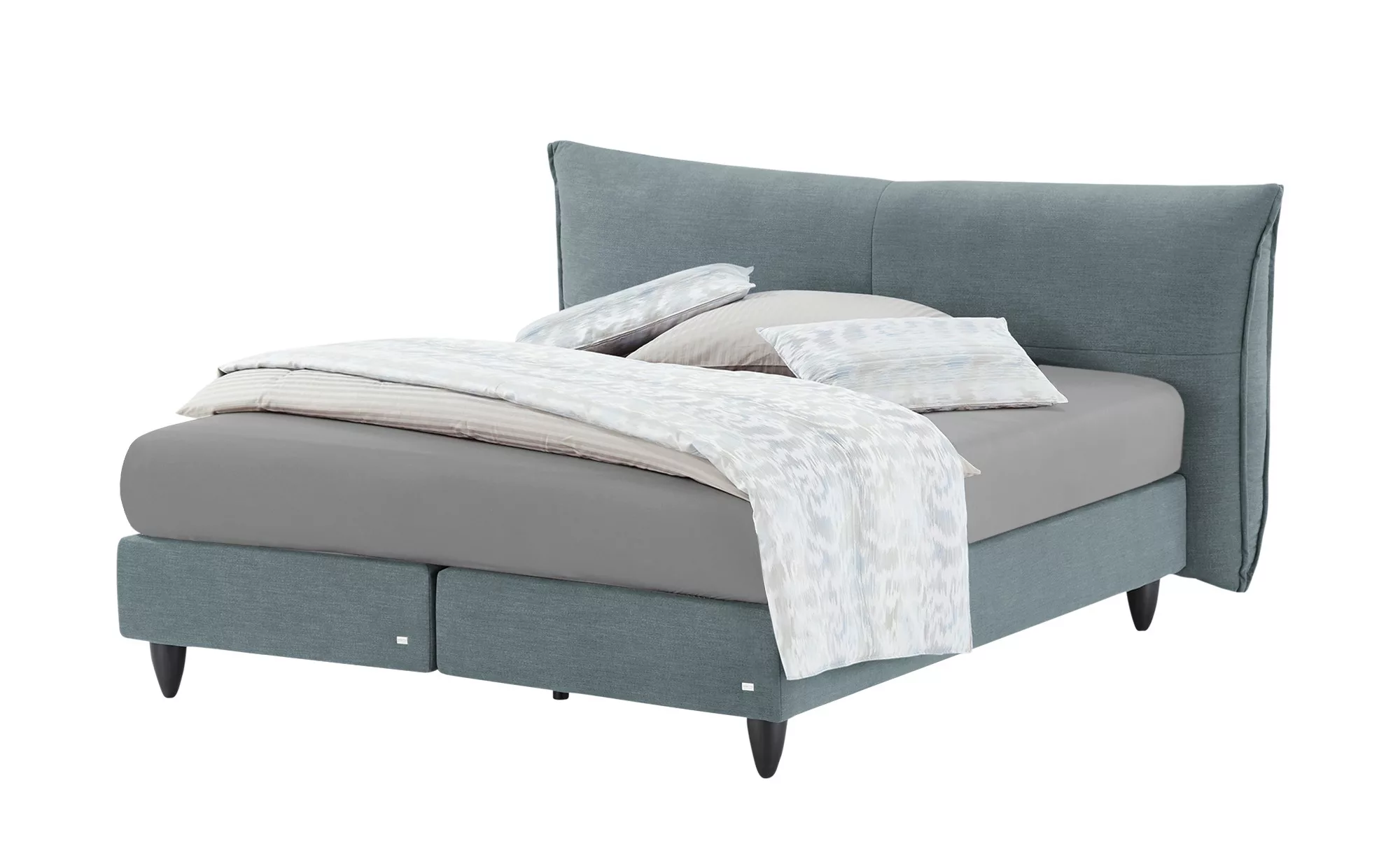 RUF Boxspringbett  Senta K ¦ blau ¦ Maße (cm): B: 202 H: 119 Betten > Boxsp günstig online kaufen