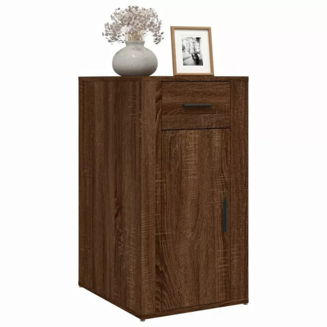 vidaXL Aktenschrank Büroschrank Braun Eichen-Optik 40x49x75 cm Spanplatte B günstig online kaufen