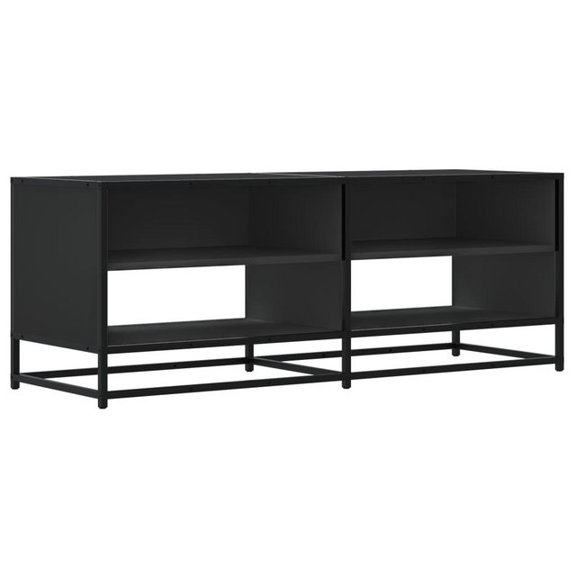 vidaXL TV-Schrank TV-Schrank Schwarz 120,5x40x46 cm Holzwerkstoff und Metal günstig online kaufen