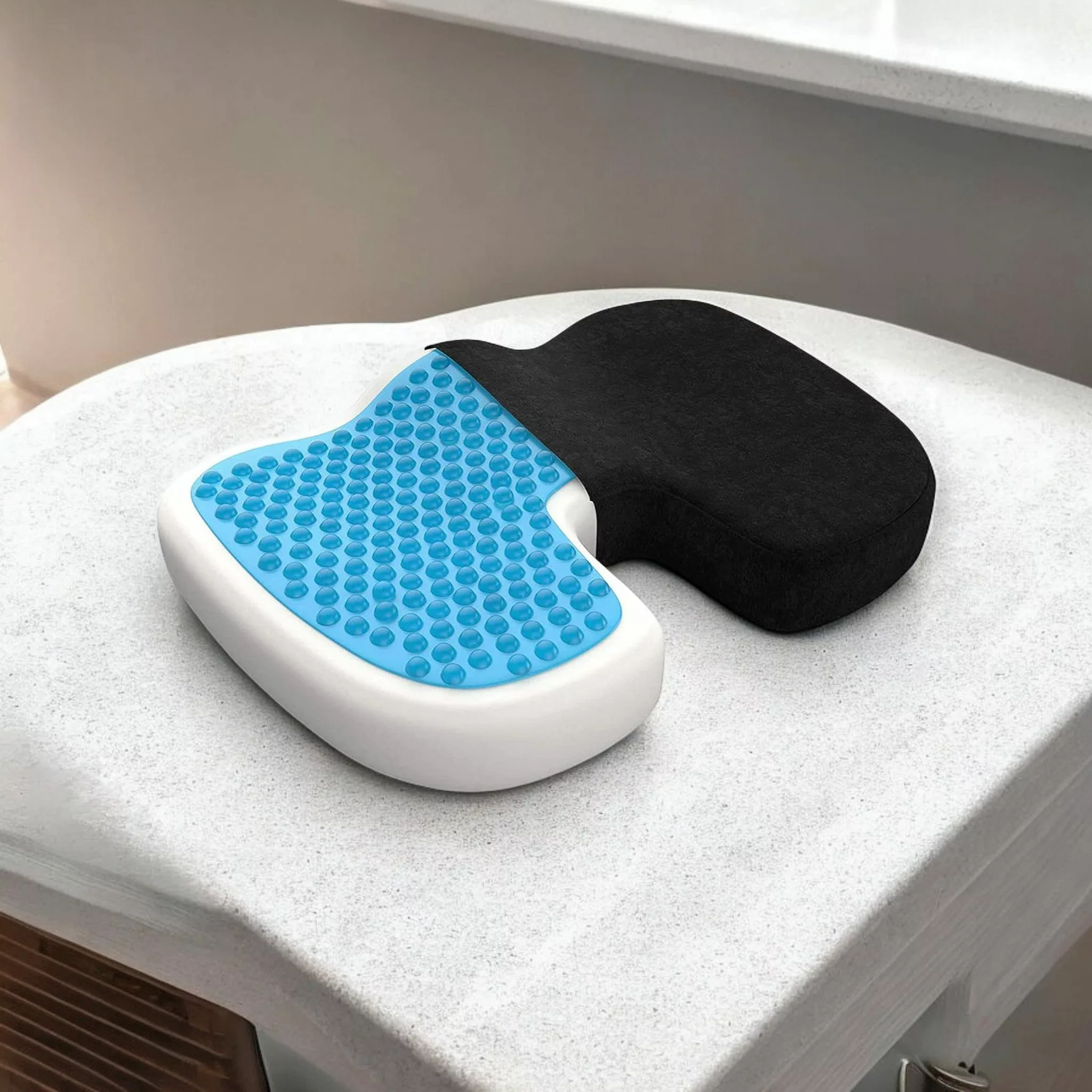 Preis-Shop24 Sitzkissen Orthopädisches Gel-Sitzkissen, Sitzerhöhung für günstig online kaufen