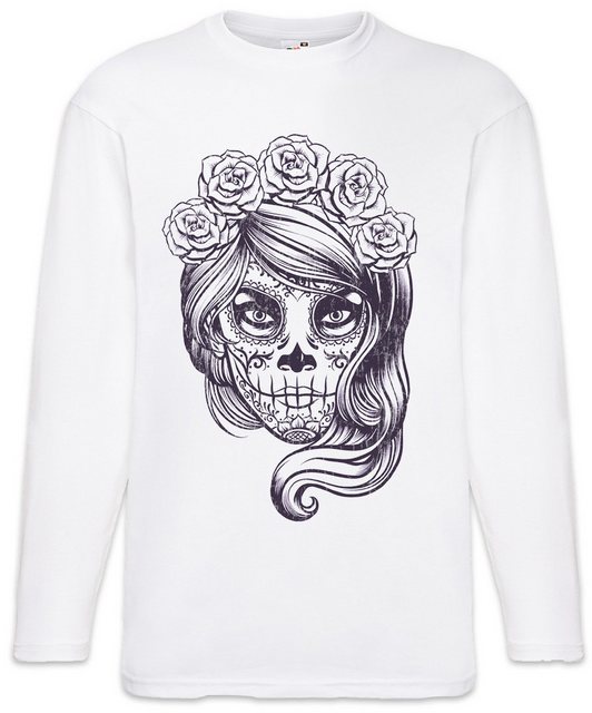 Urban Backwoods Langarmshirt Dia De Muertos III Langarm T-Shirt Schädel Mex günstig online kaufen