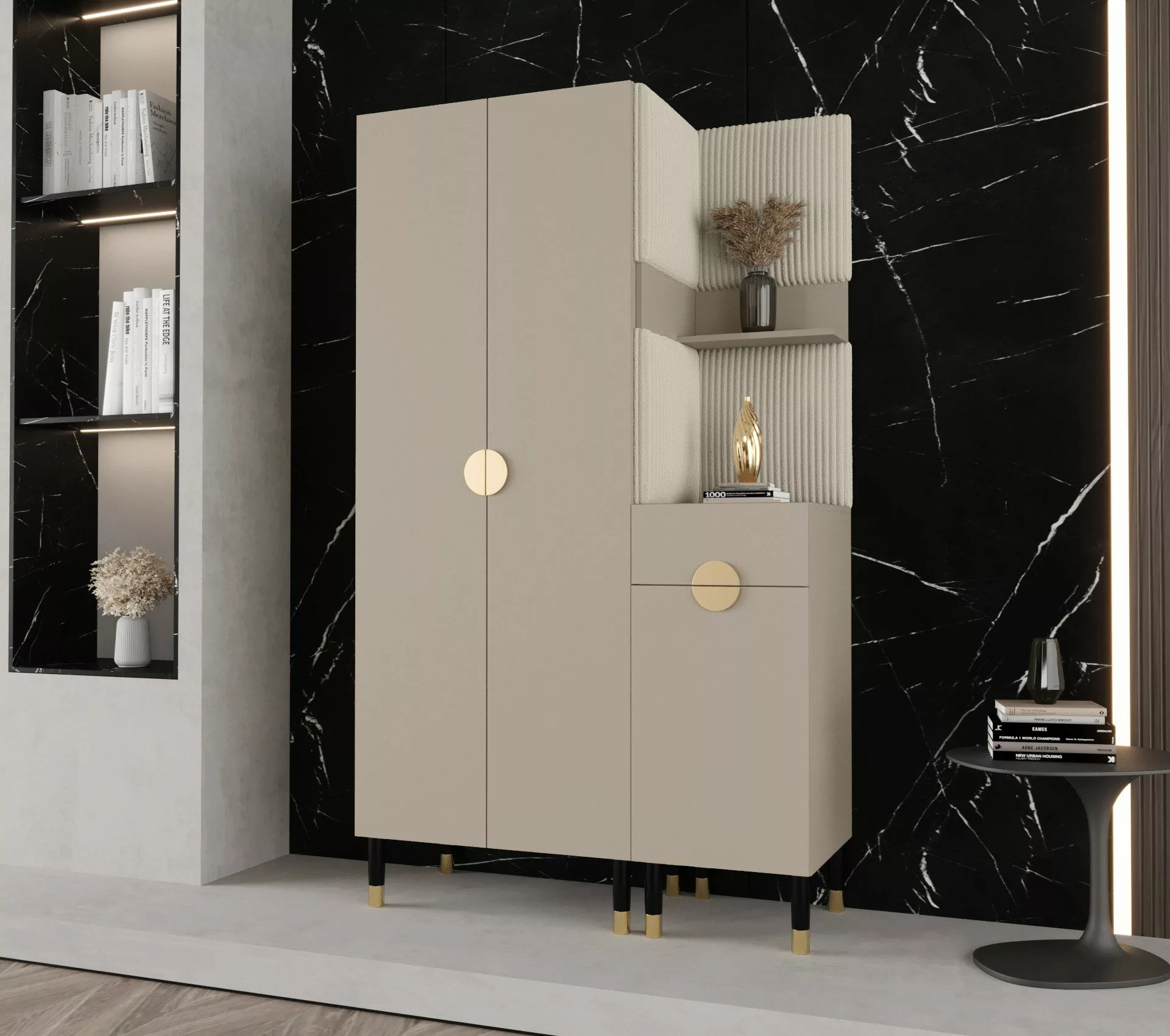 ABIKS MÖBEL Kompaktgarderobe PALERMO Set 6 günstig online kaufen
