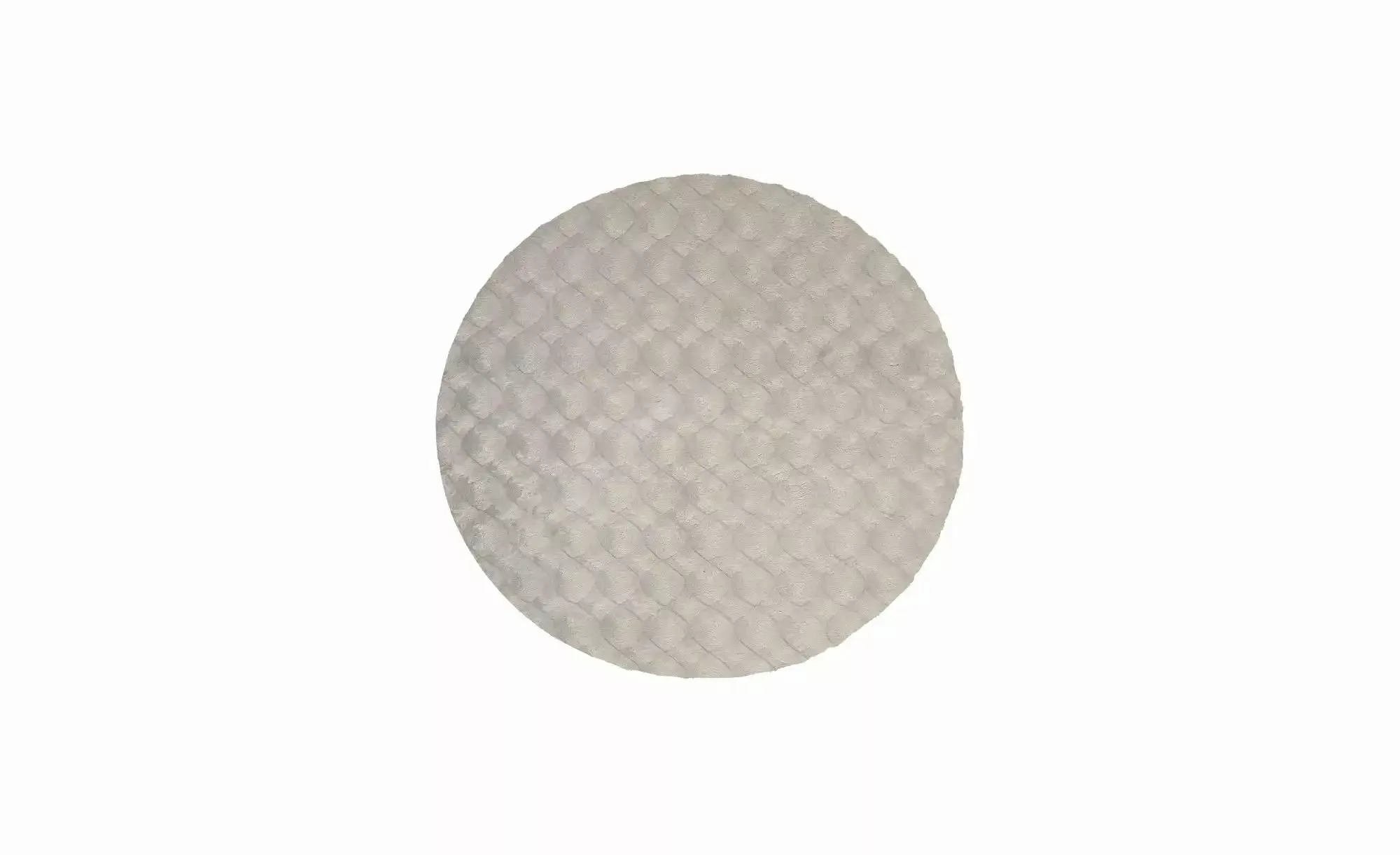 Teppich   ¦ beige ¦ Synthetische Fasern ¦ Maße (cm): B: 200 H: 3  Ø: 200 Te günstig online kaufen