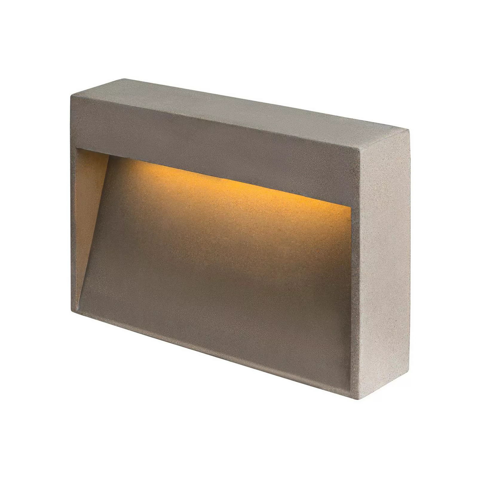 SLV Concreto LED-Außenwandleuchte, Breite 25cm günstig online kaufen