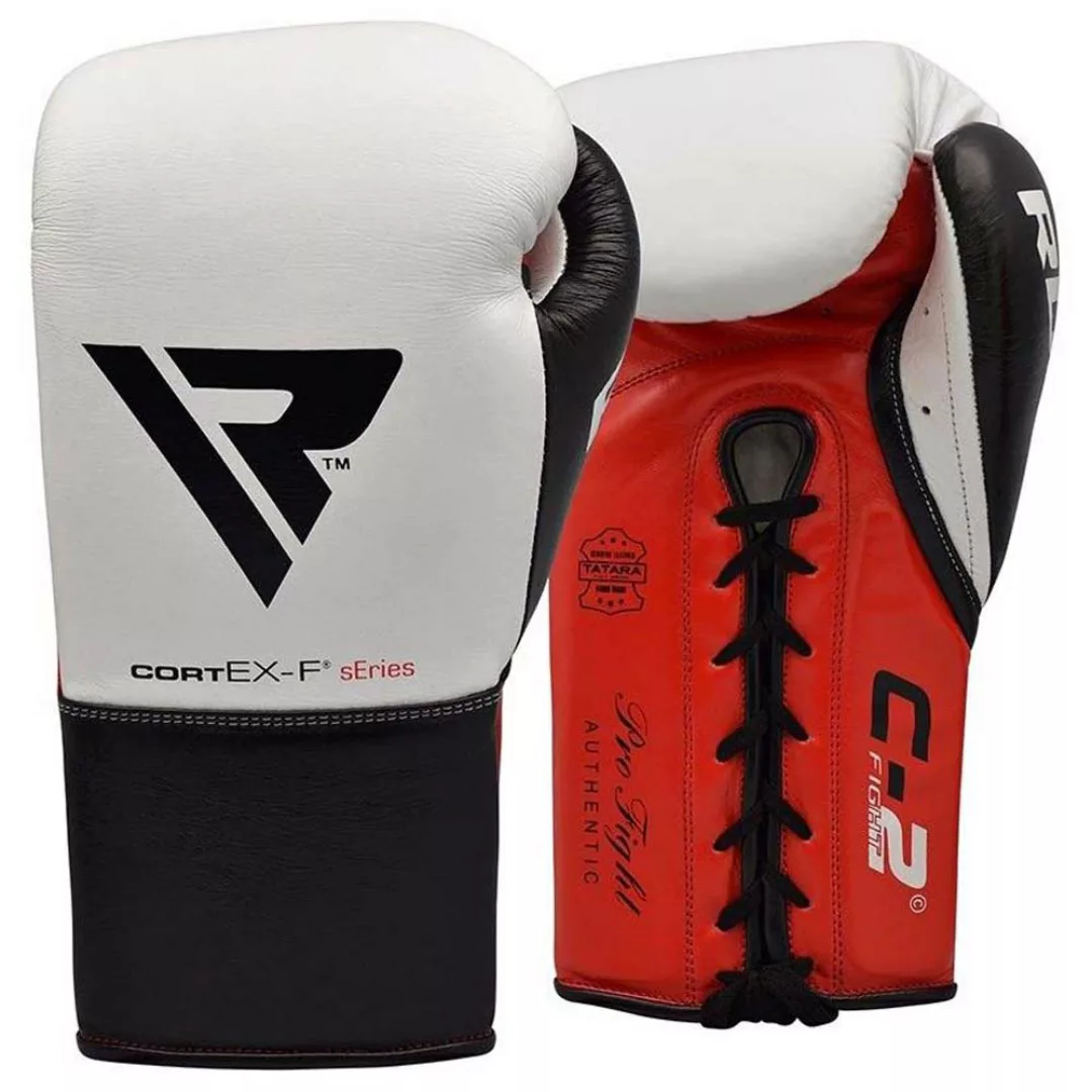 Rdx Sports C2 Fight Lace Up Leather Boxhandschuhe 10 Oz Red günstig online kaufen