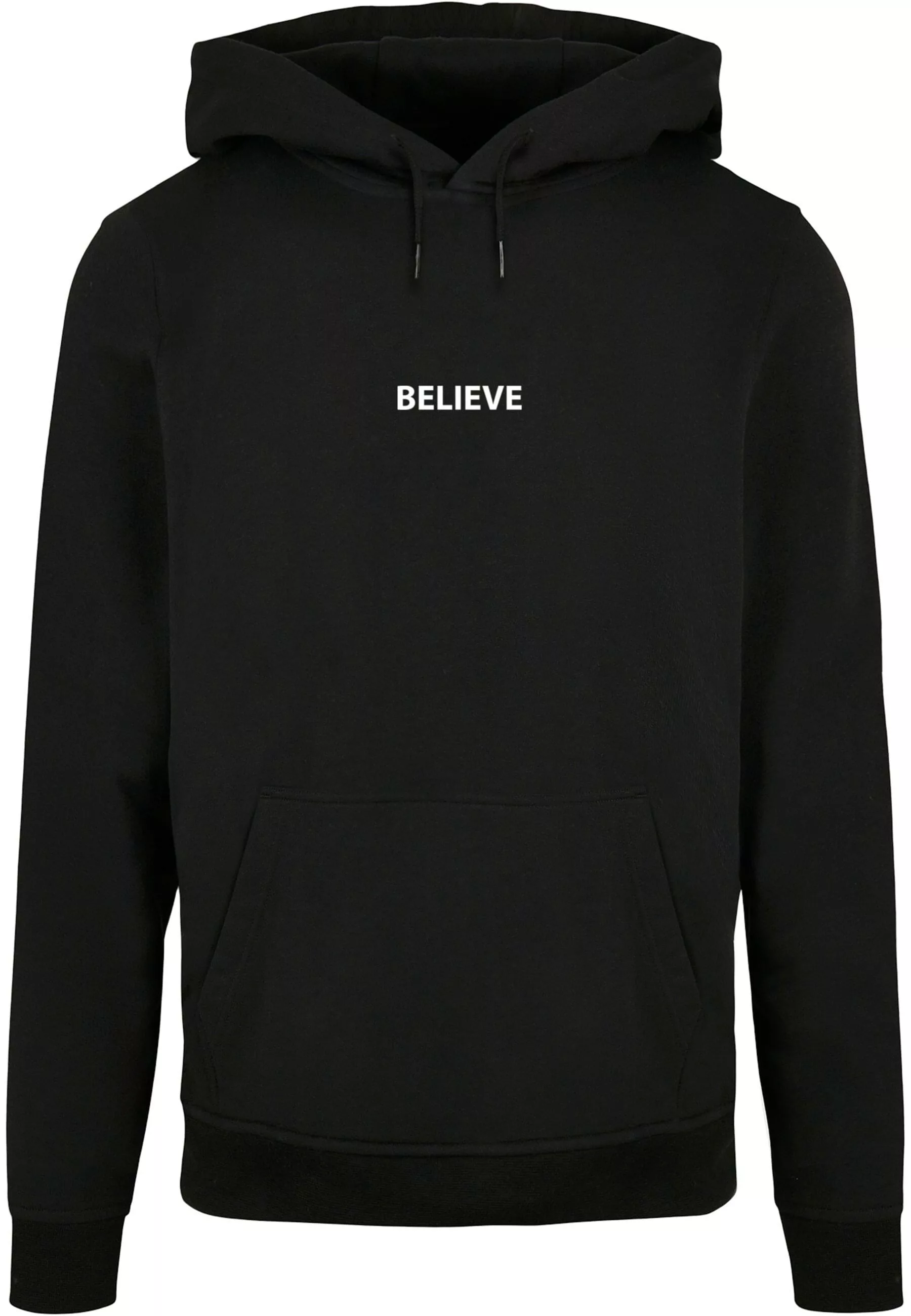 Merchcode Kapuzensweatshirt "Merchcode Herren Believe Front Basic Hoody" günstig online kaufen