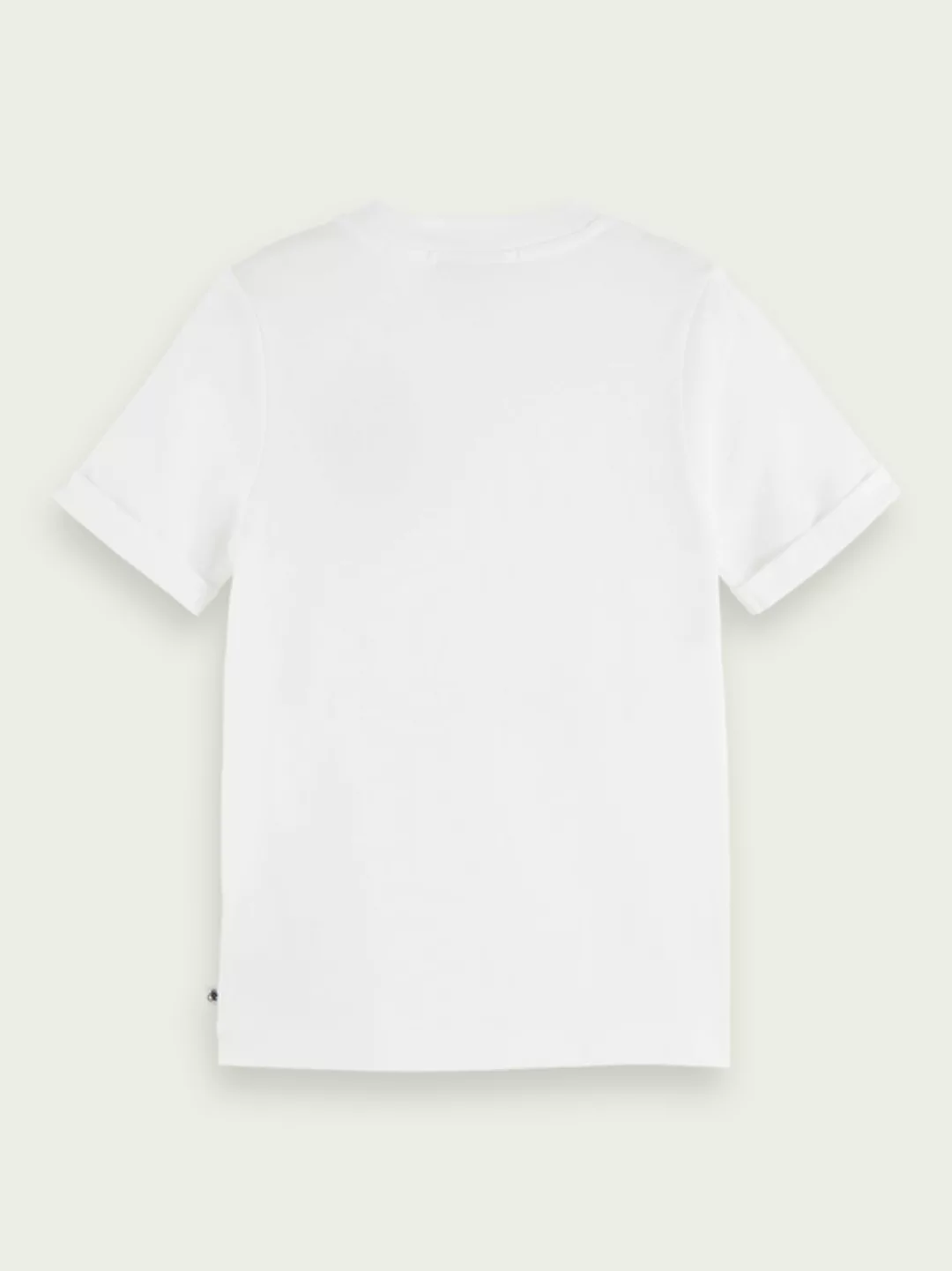 Scotch & Soda Slim Fit T-Shirt mit floraler Stickerei günstig online kaufen