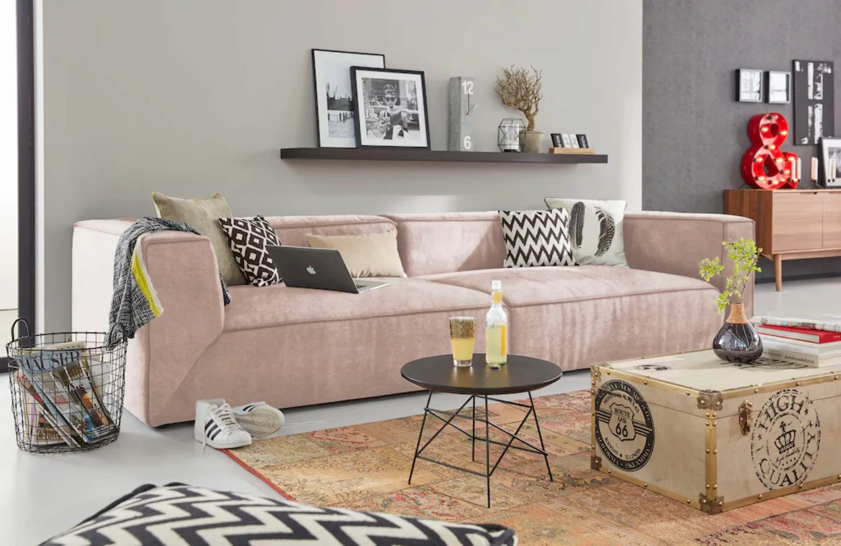 TOM TAILOR HOME Big-Sofa "BIG CUBE" günstig online kaufen