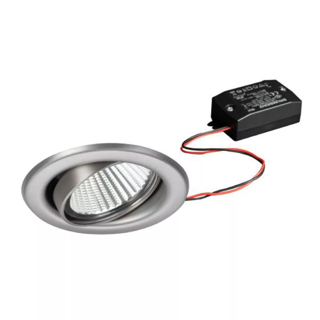 Brumberg LED-Einbaustrahlerset, schaltbar, edelstahl, rund - 38369223 günstig online kaufen