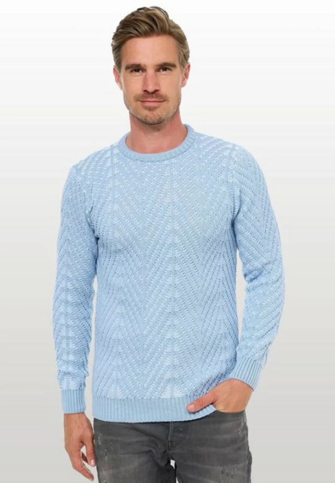 Rusty Neal Strickpullover mit angesagtem Design günstig online kaufen