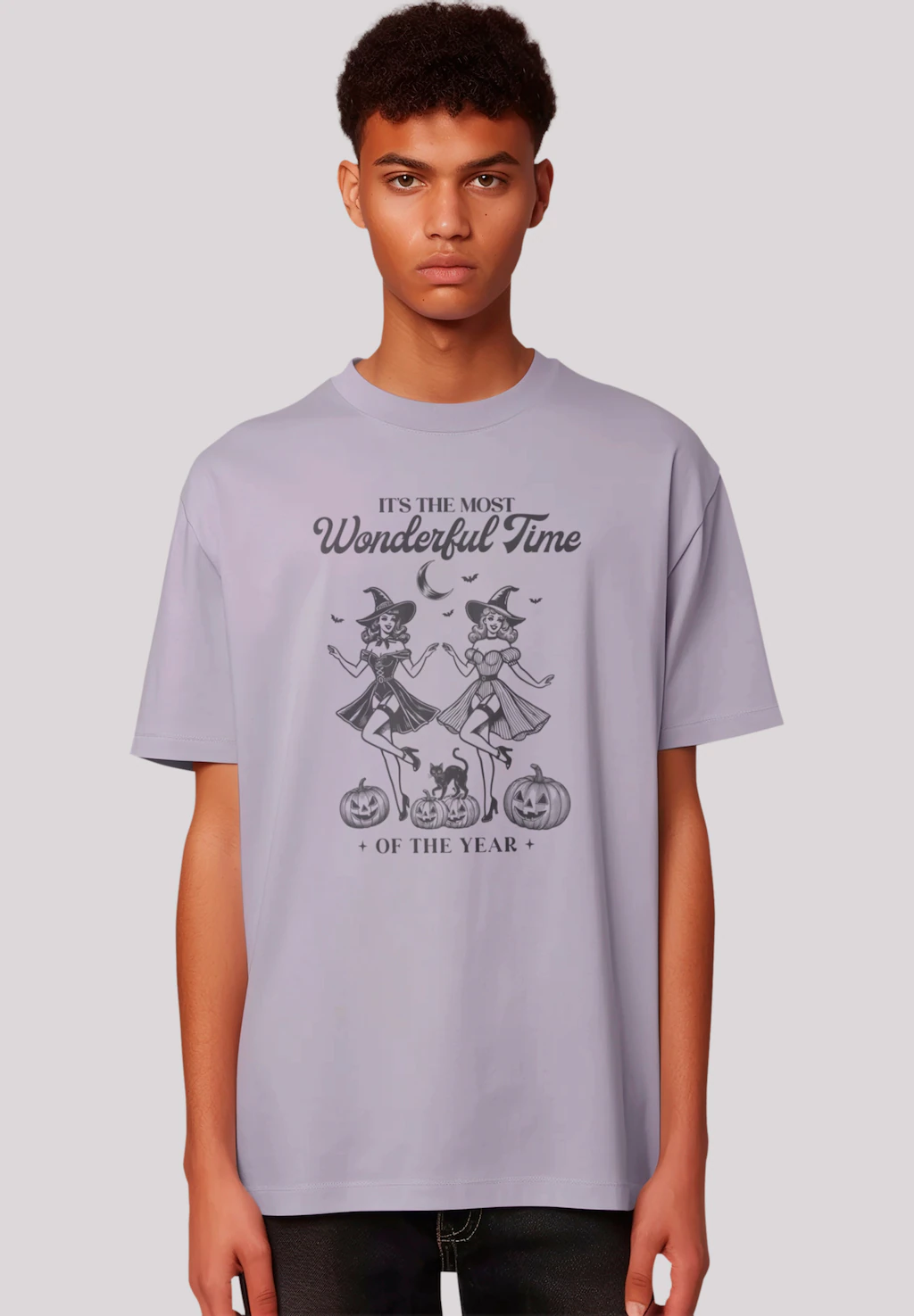 F4NT4STIC T-Shirt "Halloween Witch most wonderful time", Premium Qualität, günstig online kaufen